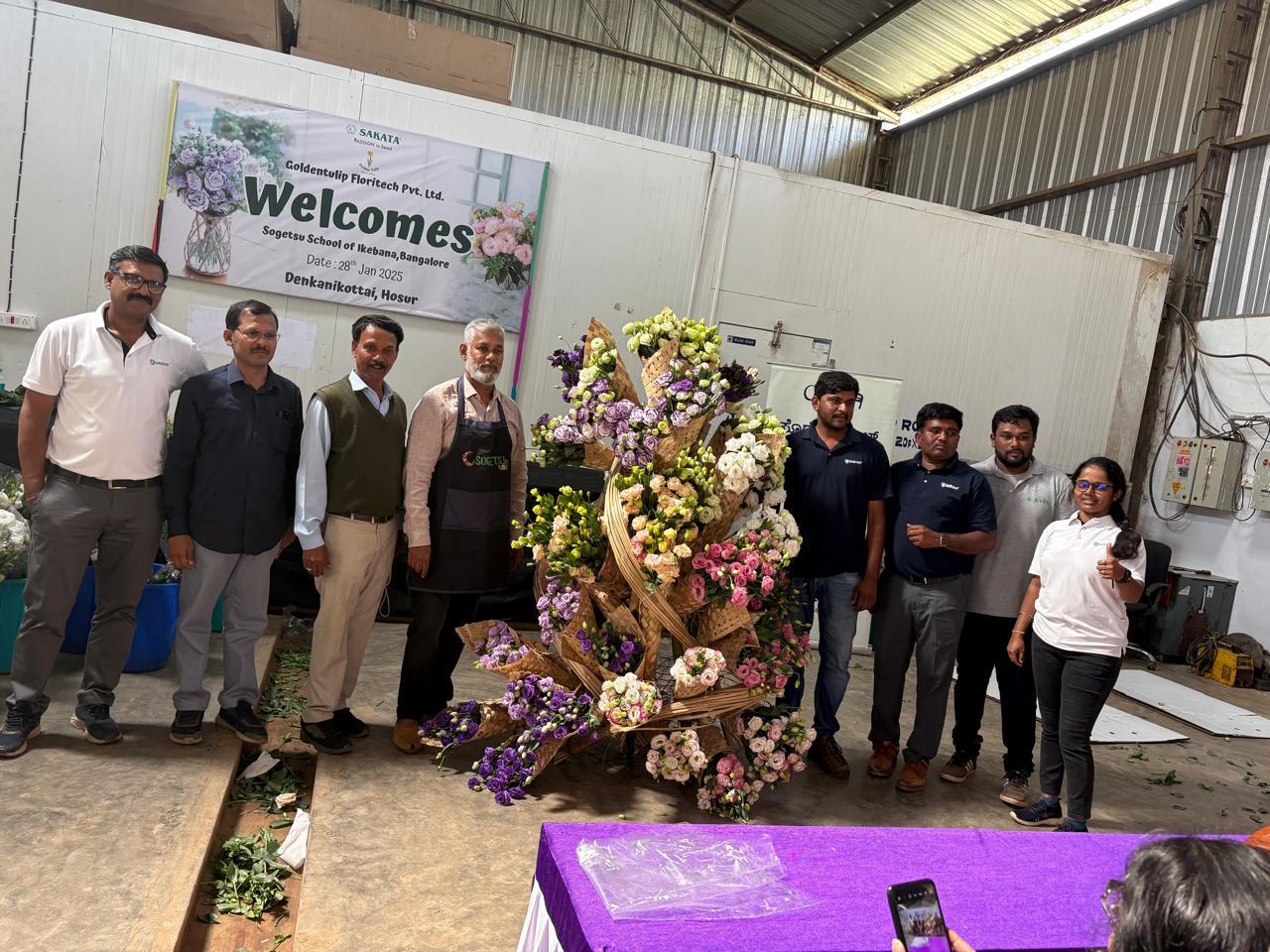 Lisianthus Crop Tour @ Golden Tulip, Denkanikottai – A Blooming Success Sakata Seed India !